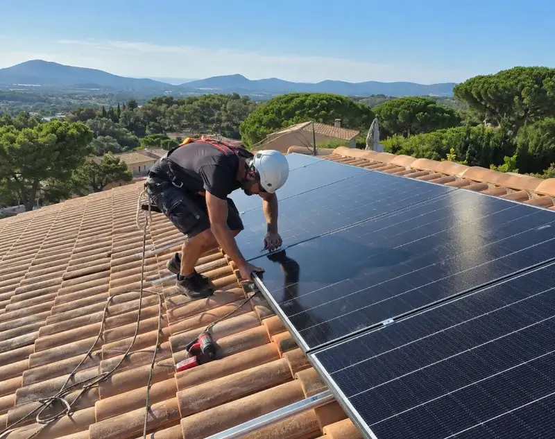 Installateur panneaux solaires Anduze — pose photovoltaïque sur toiture